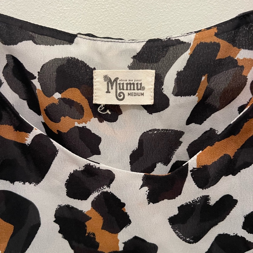 Show Me Your MuMu Black and Brown Fitted Camisole - Picture 2 of 4